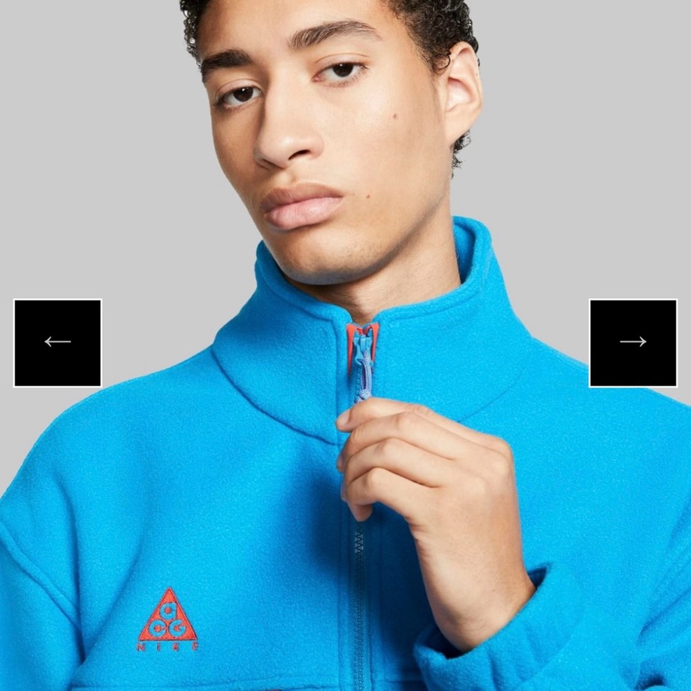 Nike ACG Fleece Colorblock Jacket - Picture 9 of 11